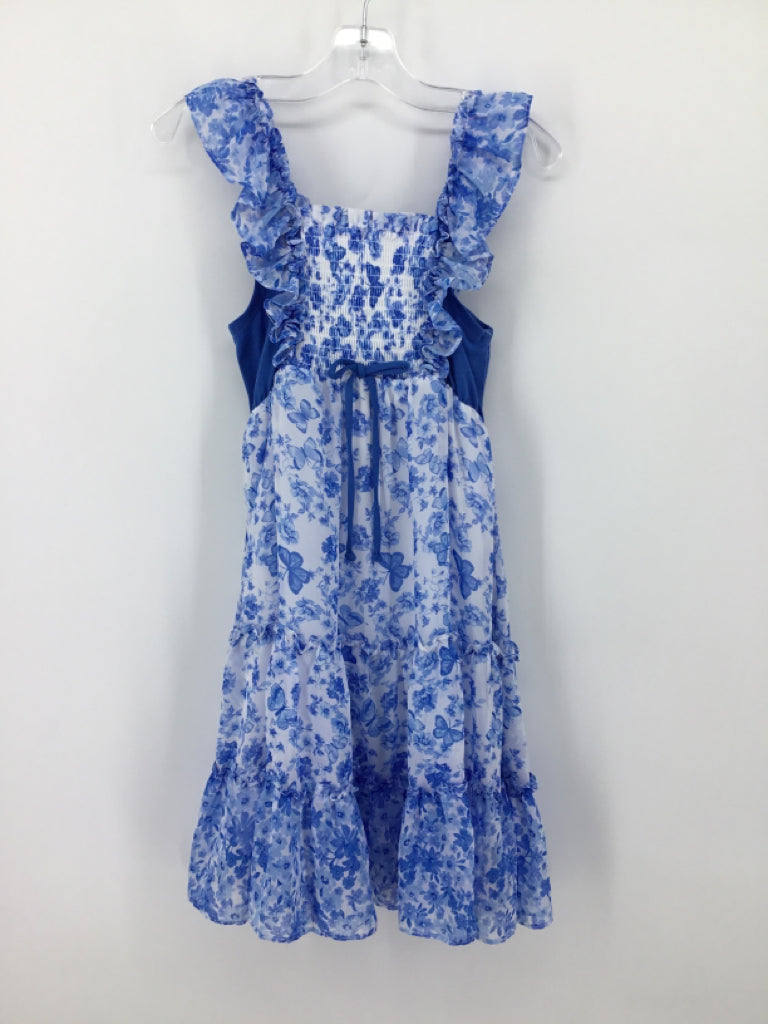 Jona Michelle Child Size 8 Blue Dress - girls