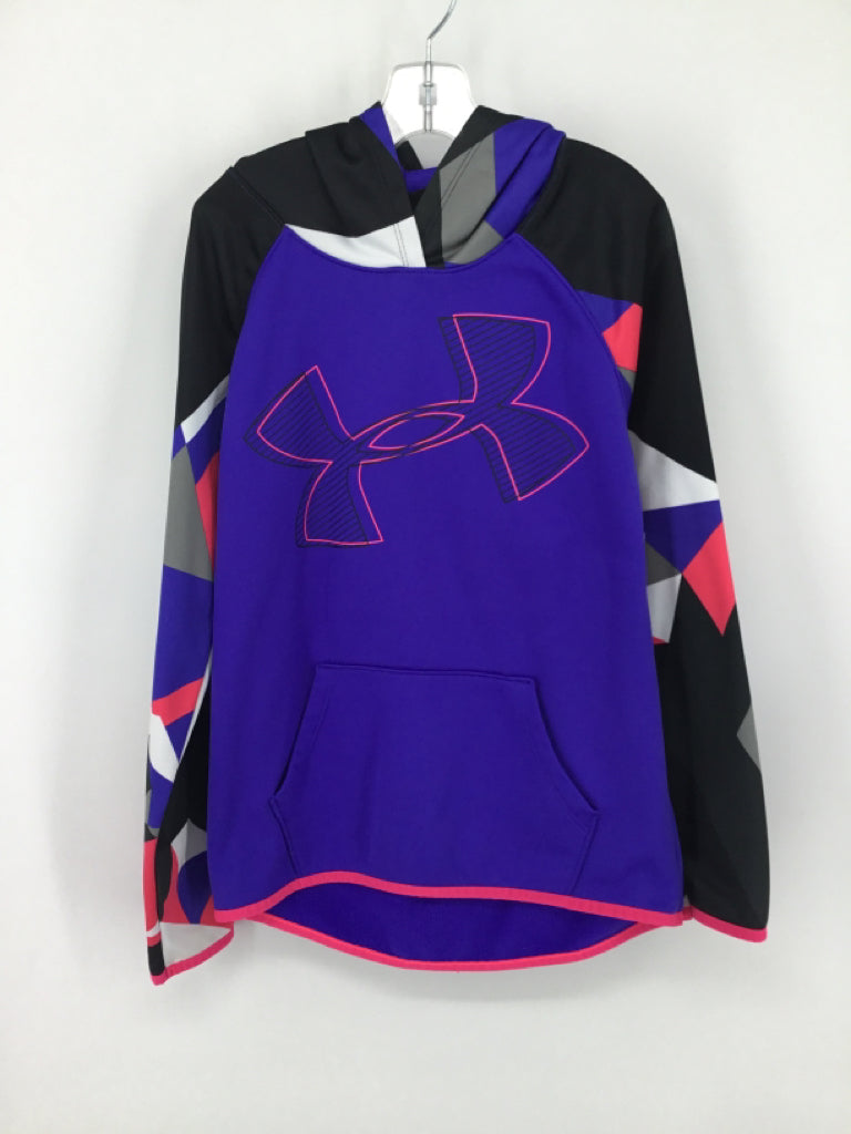 Under Armour Child Size 10 Purple Sweatshirt - girls