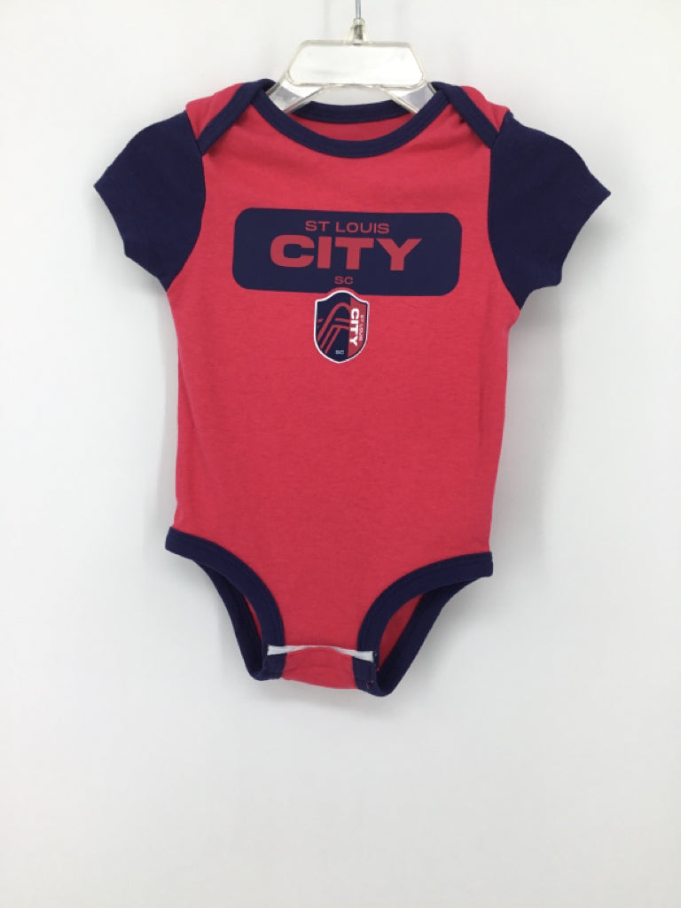 MLS Child Size 3-6 Months Red Onesie