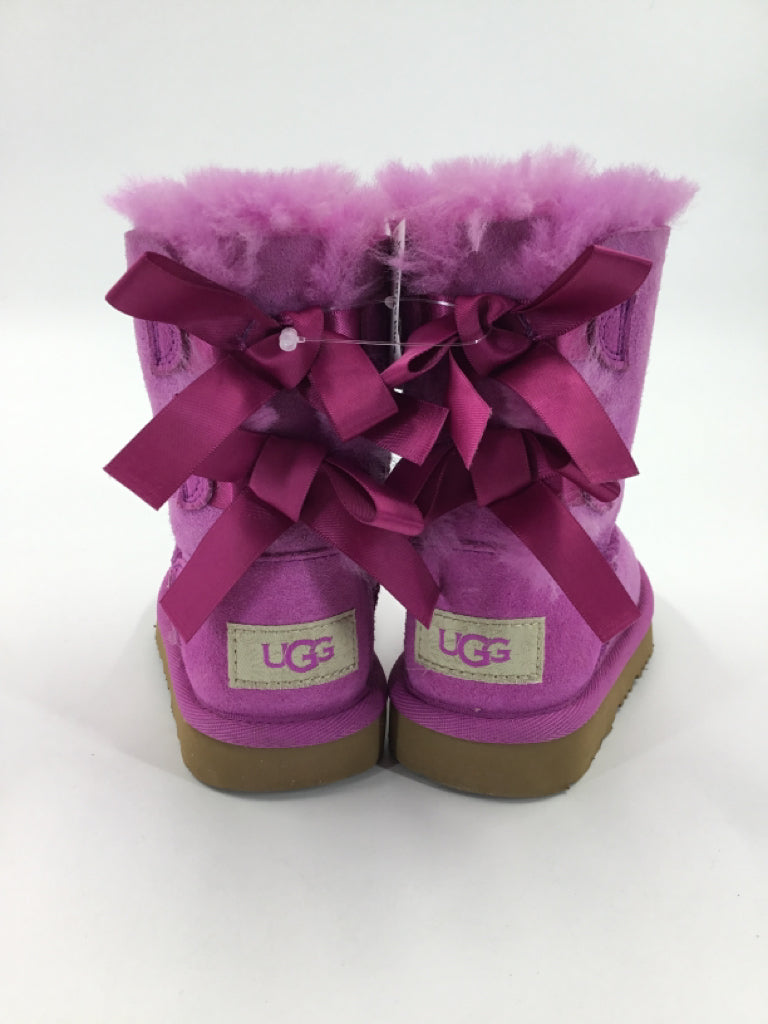 Ugg Child Size 7 Toddler Purple Boots