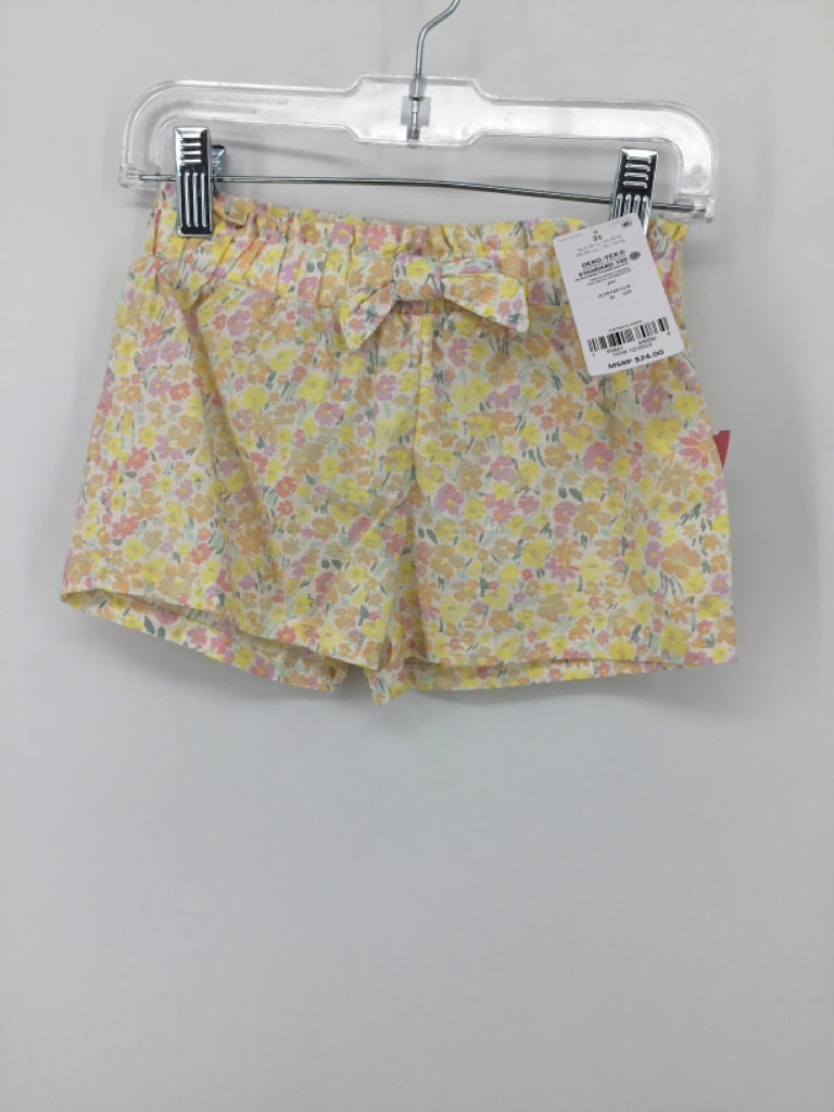 Carter's Child Size 3 Yellow Shorts - girls