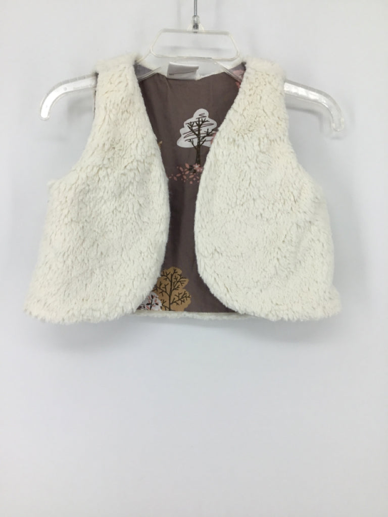 Hanna Andersson Child Size 6-12 Months White Vest - girls