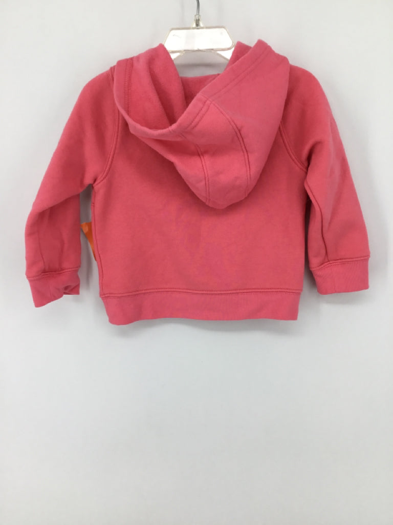 Carhartt Child Size 12 Months Pink Hoodie - girls