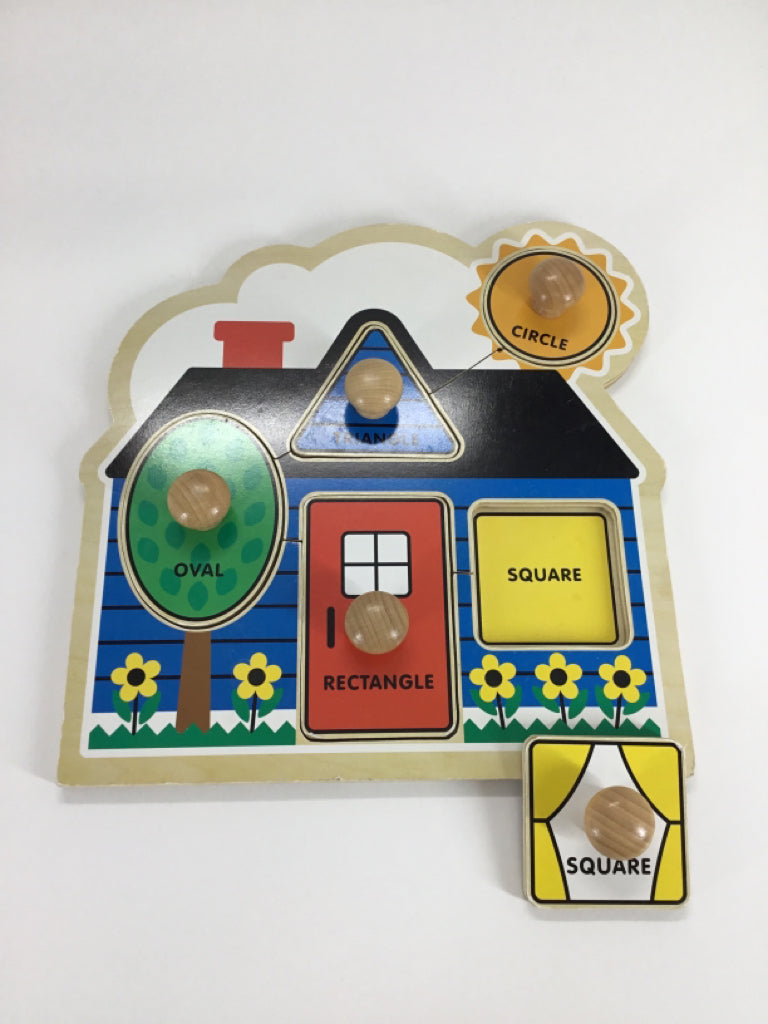 Melissa & Doug First Shapes Jumbo Knob Puzzle