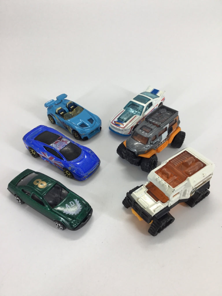 Hot Wheels Cars - 6pcs