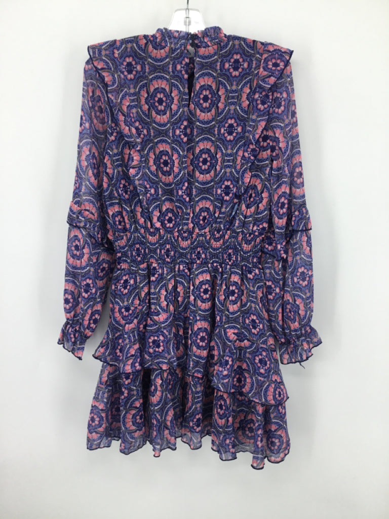 Aqua Child Size 10 Blue Dress - girls