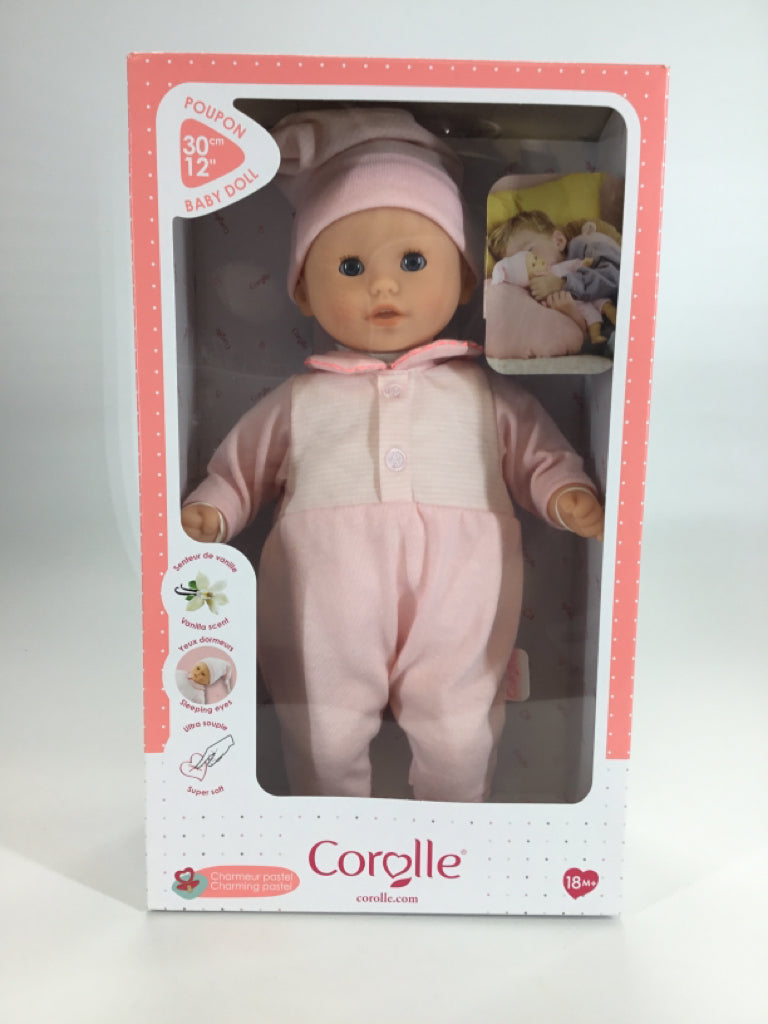 Corolle Mon Premier Bebe Calin Charming Pastel 12in Baby Doll