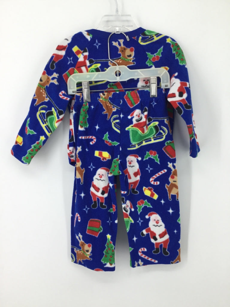 Childrens Place Child Size 2 Blue Christmas Pajamas