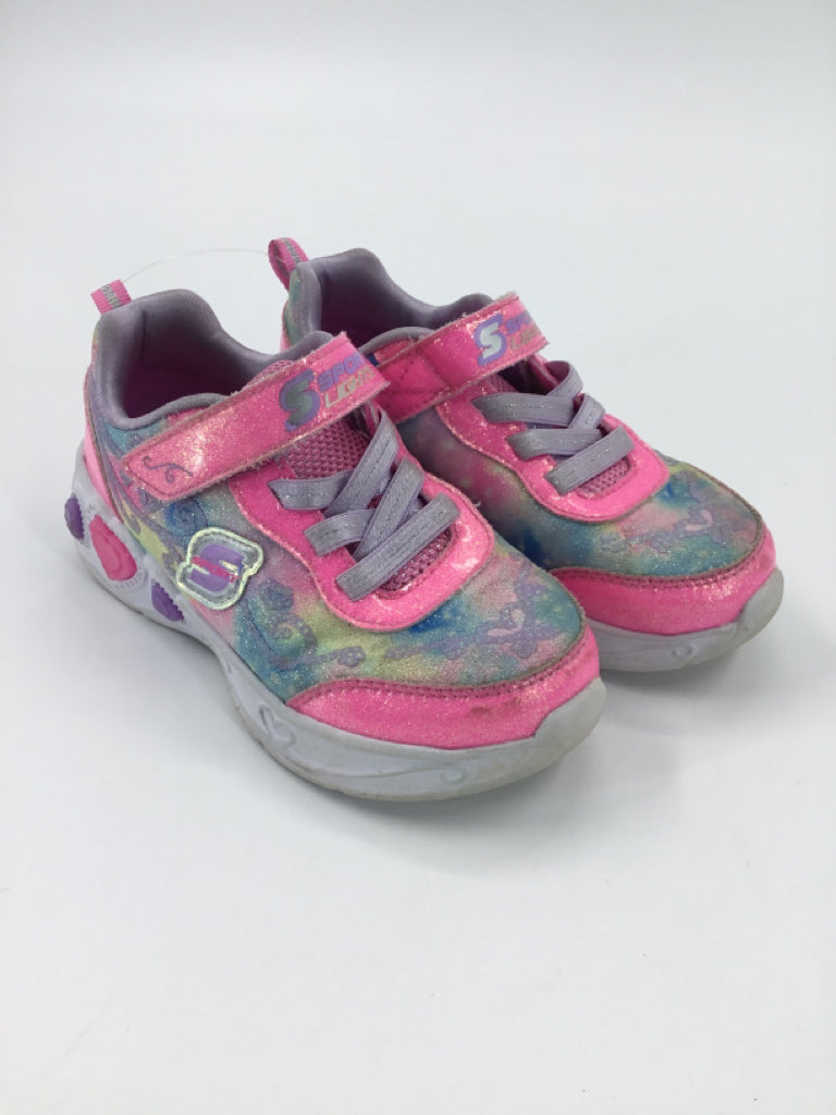 Skechers Child Size 10 Pink Sneakers