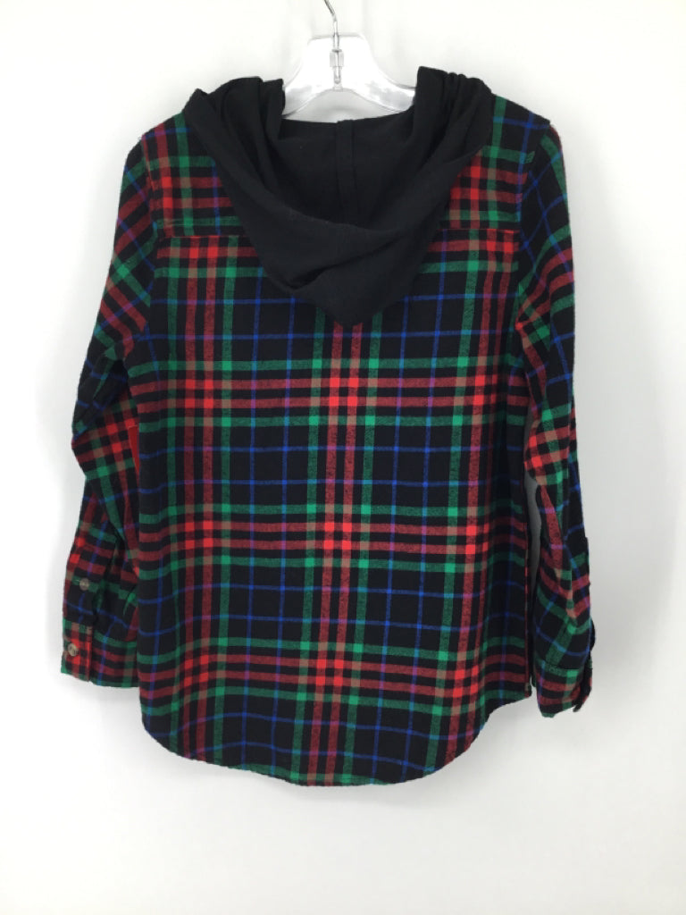 Art Class Child Size 8 Multi-Color Plaid Shirt - boys