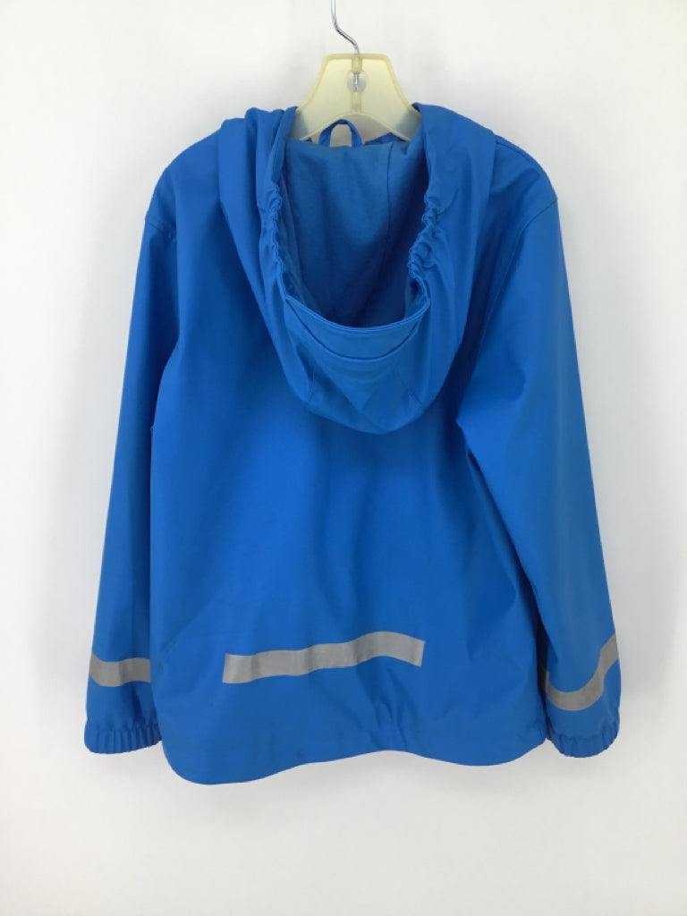 Cat & Jack Child Size 6 Blue Solid Raincoat - boys