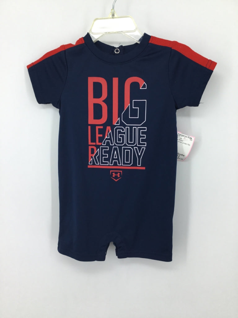 Under Armour Child Size 6-9 Months Navy screen printed Outfit - boys