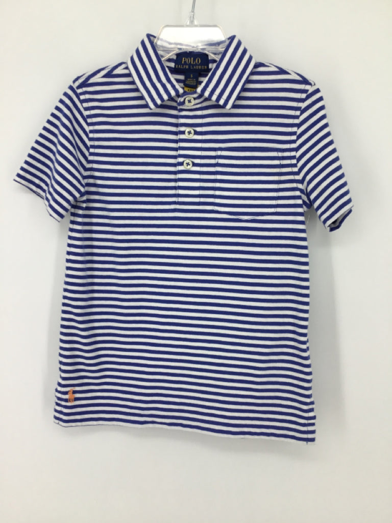 Ralph Lauren Child Size 5 Blue St. Patricks Day Shirt - boys