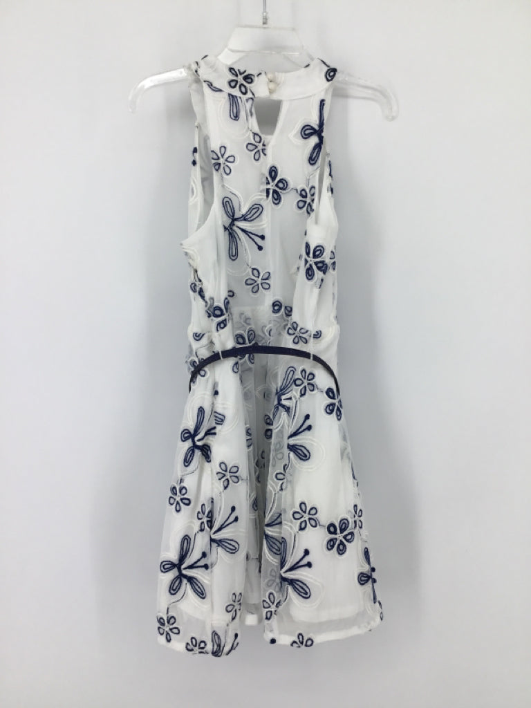 Beautees Child Size 6 Navy Dress - girls