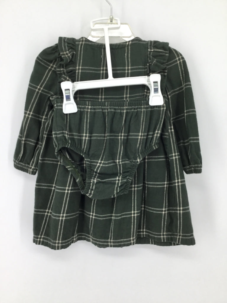 Kendi Child Size 12-18 Months Green Dress - girls