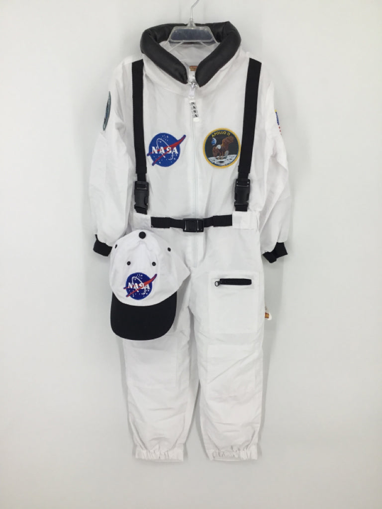 Get Real Gear Child Size 4 White Astronaut Halloween Costume