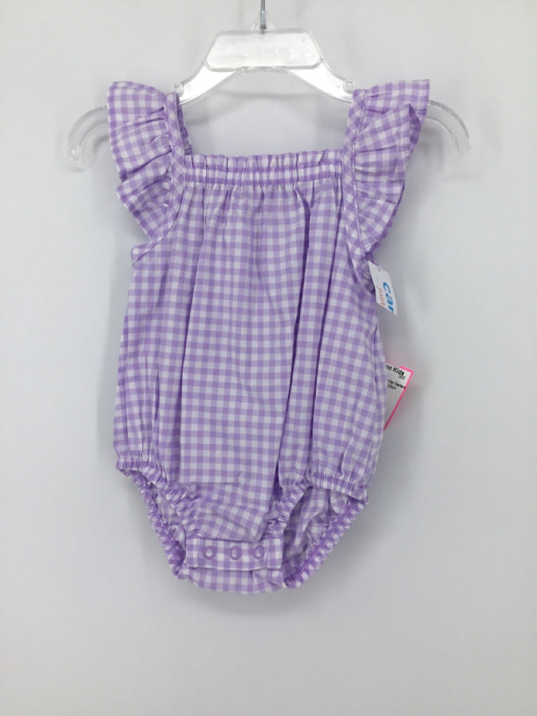 Just One You Made by Carters Child Size 3 Months Purple Outfit - girls