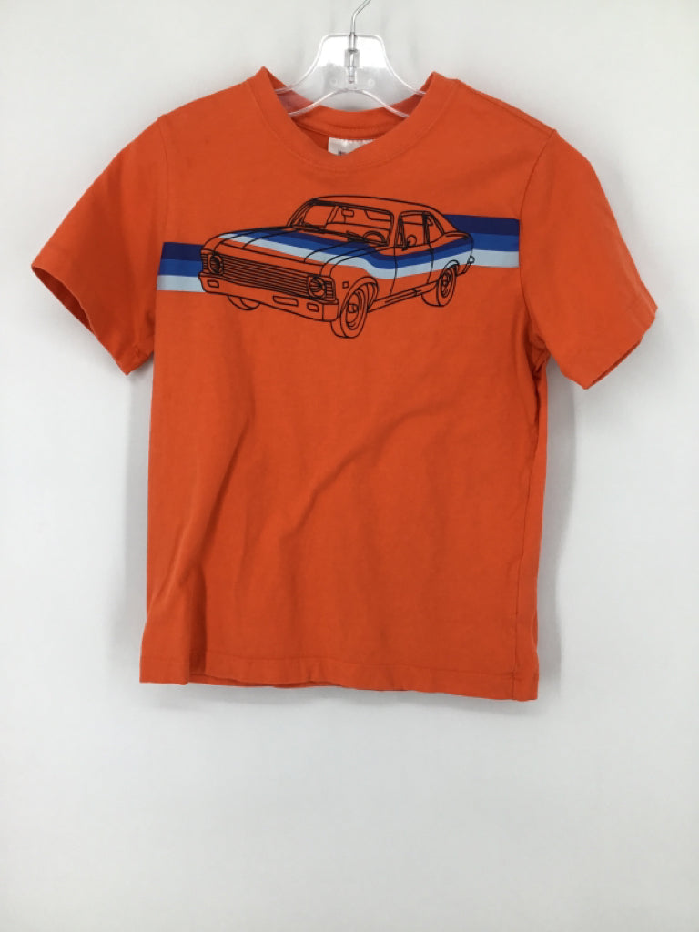 Hanna Andersson Child Size 8 Orange screen printed T-shirt - boys