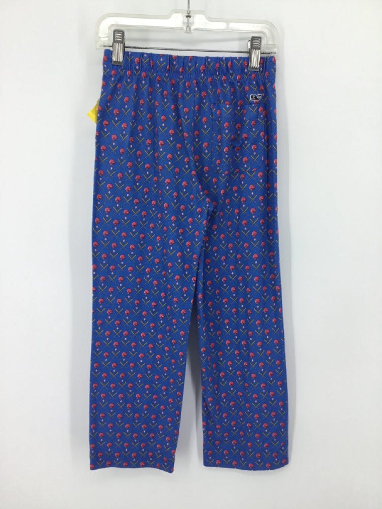 vineyard vines Child Size 7 Blue Sports Pajamas - boys