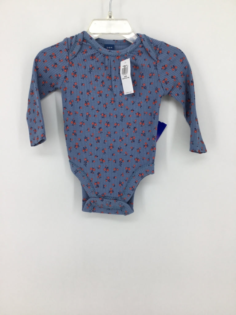 Old Navy Child Size 3-6 Months Blue Onesie
