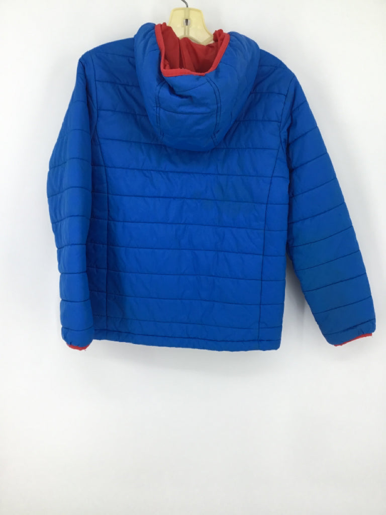 Lands' End Child Size 10 Blue Solid Outerwear - boys
