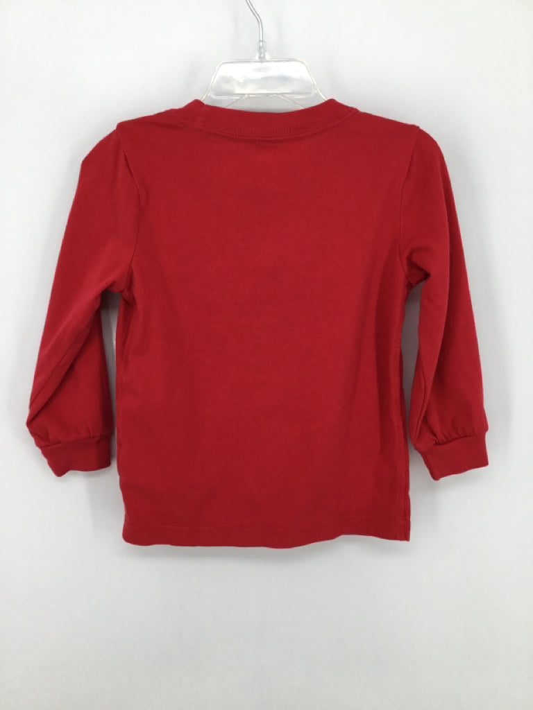 Simple Joys made by Carters Child Size 2 Red Christmas T-Shirt