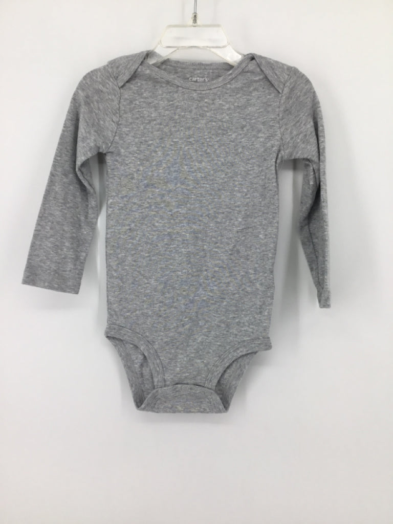 Carter's Child Size 24 Months Gray Onesie