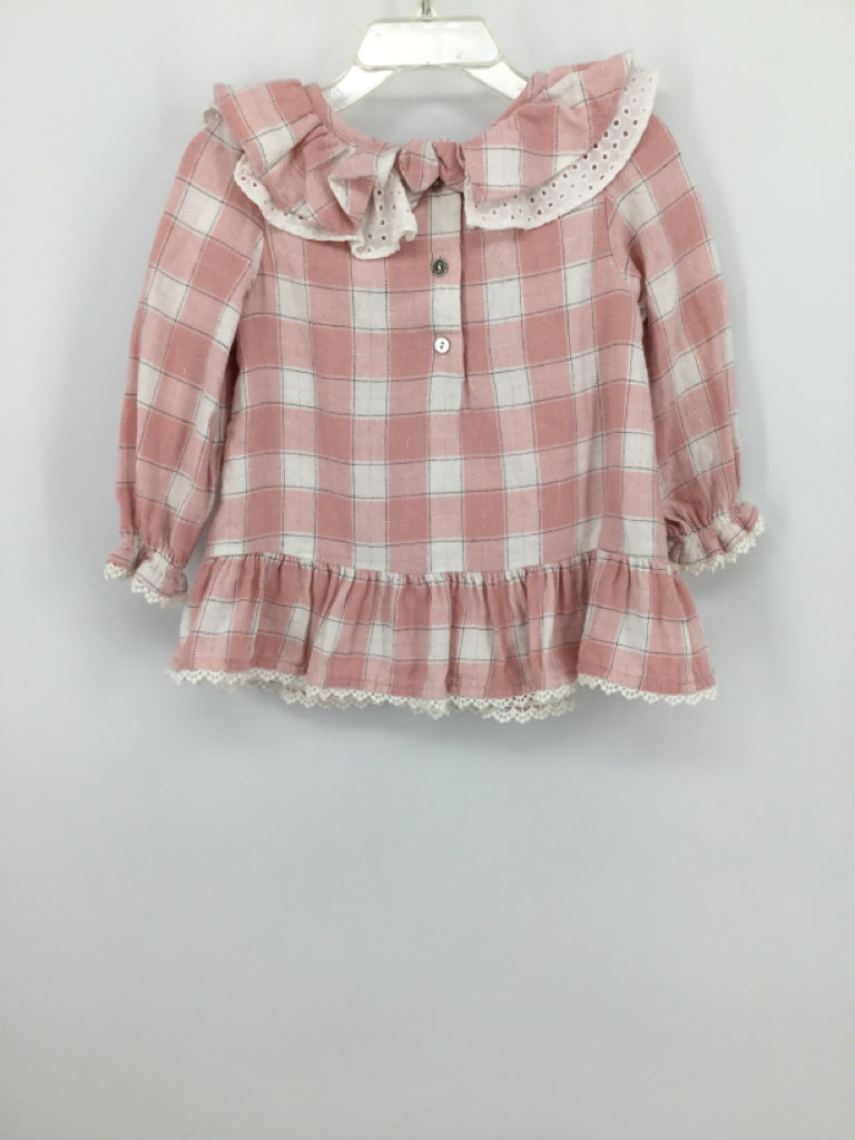 Shabby Chic Child Size 18 Months Pink Dress - girls