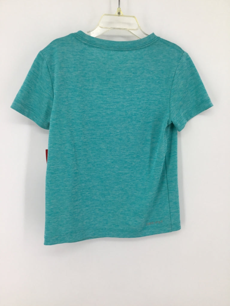 Nike Child Size 6 Teal screen printed T-shirt - boys