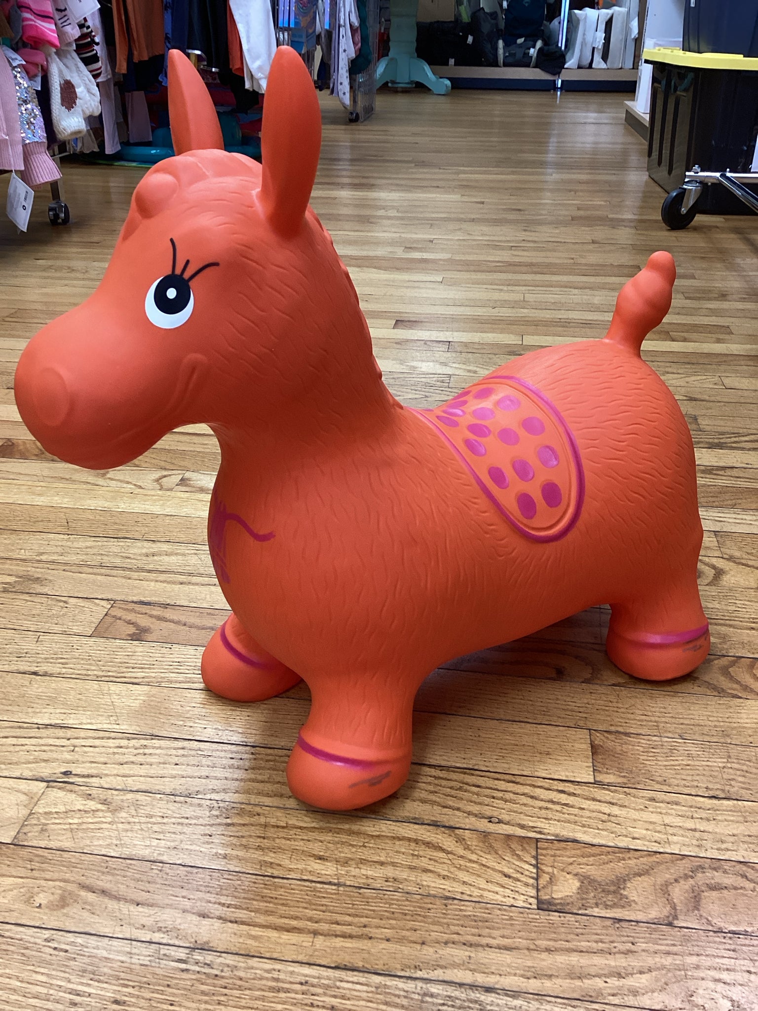 Apple Round Bouncy Horse Hopper