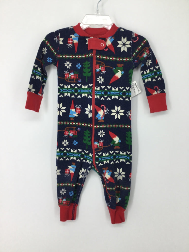 Hanna Andersson Child Size 12-18 Months Natural Christmas Pajamas