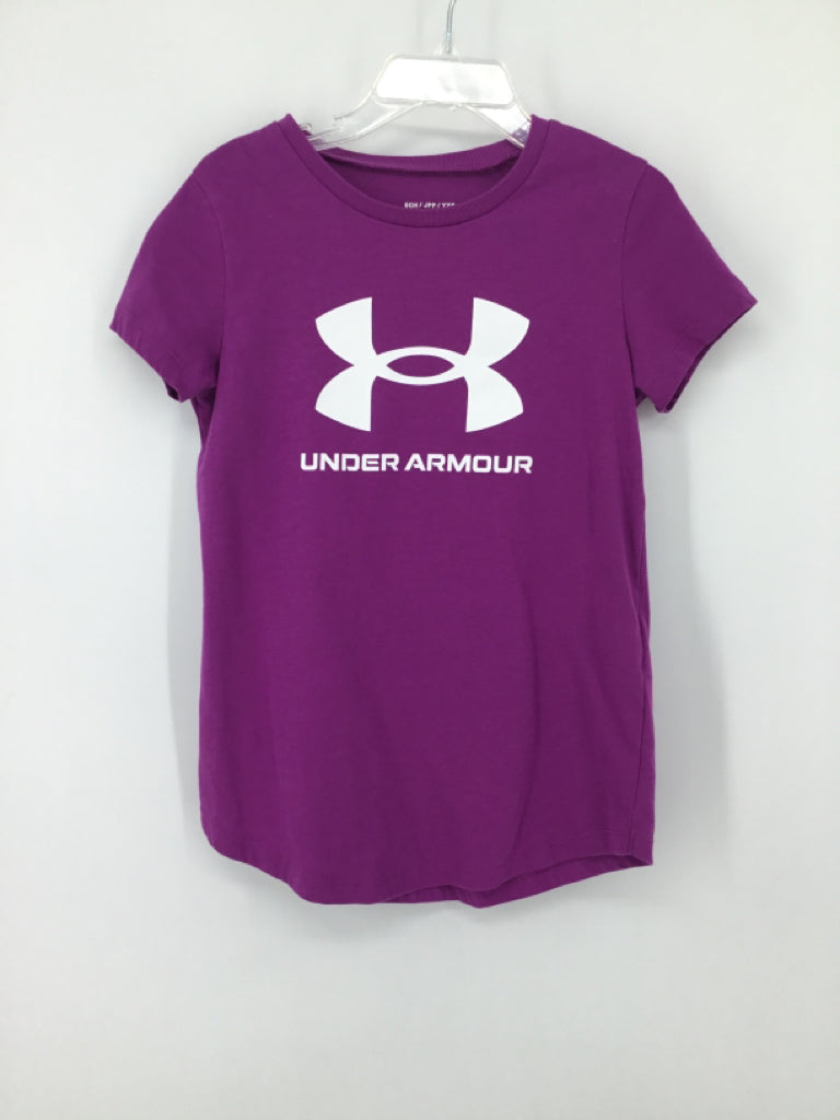 Under Armour Child Size 6 Purple T-shirt - girls