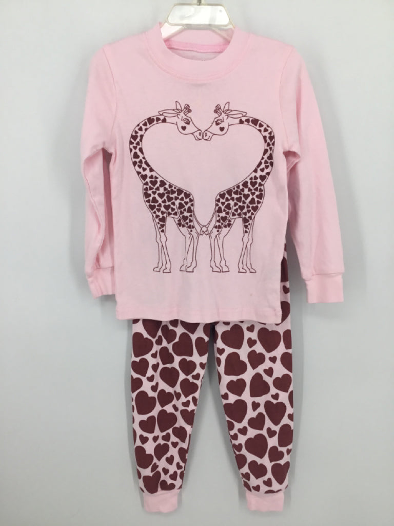 Popshion Child Size 4 Pink Pajamas - girls