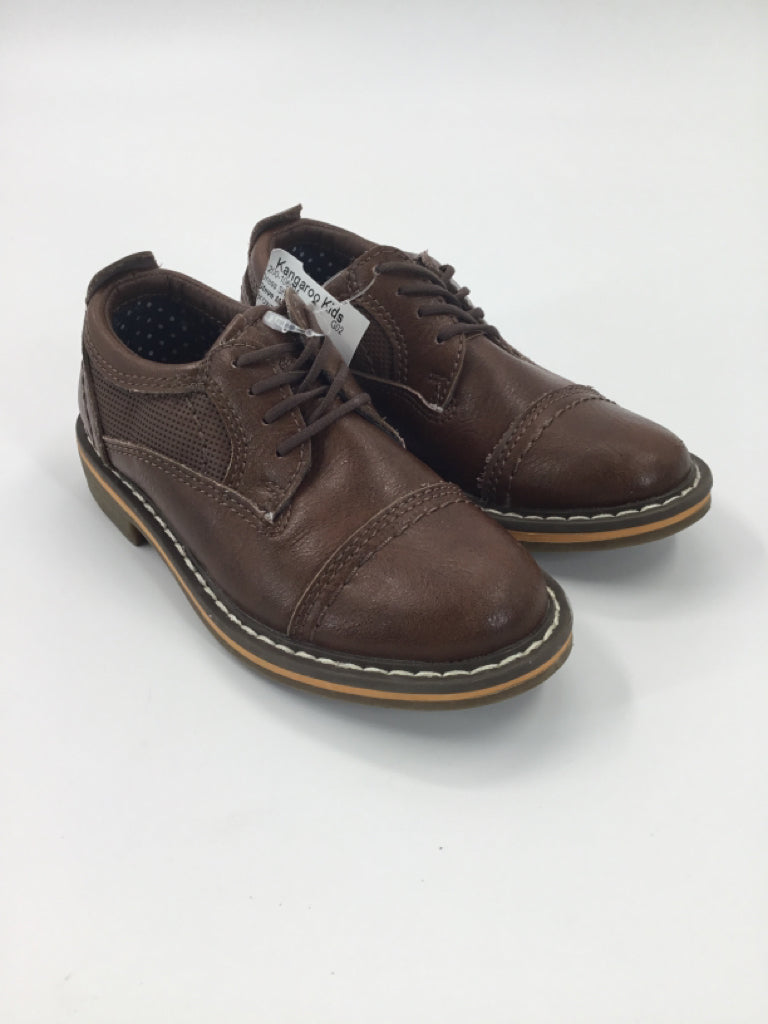 Steve Madden Child Size 8 Toddler Brown Dress Shoes