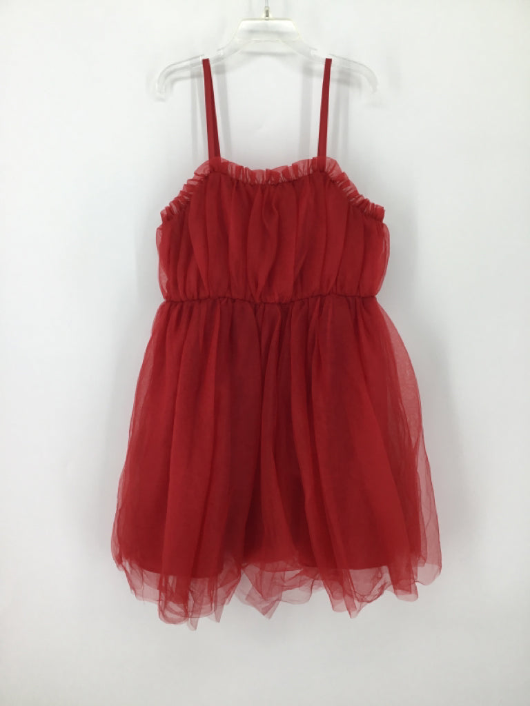 Art Class Child Size 7 Red Dress - girls