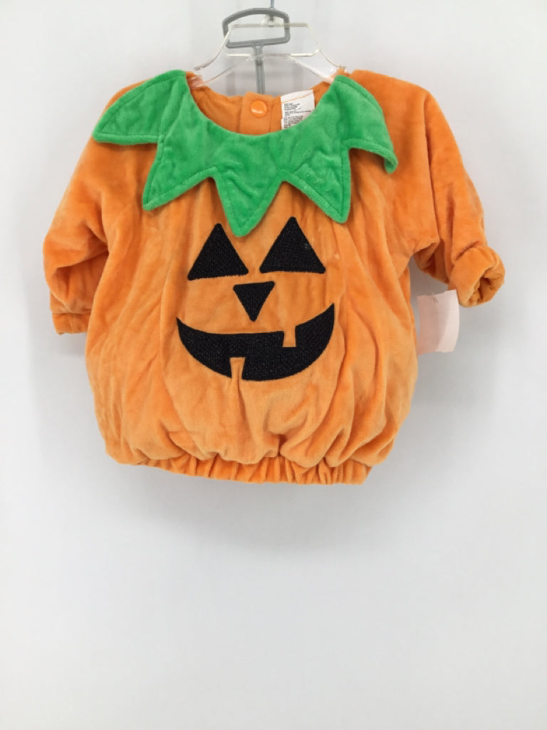 Target Child Size 0-6 Months Orange Jack-O-Lantern Halloween Costume