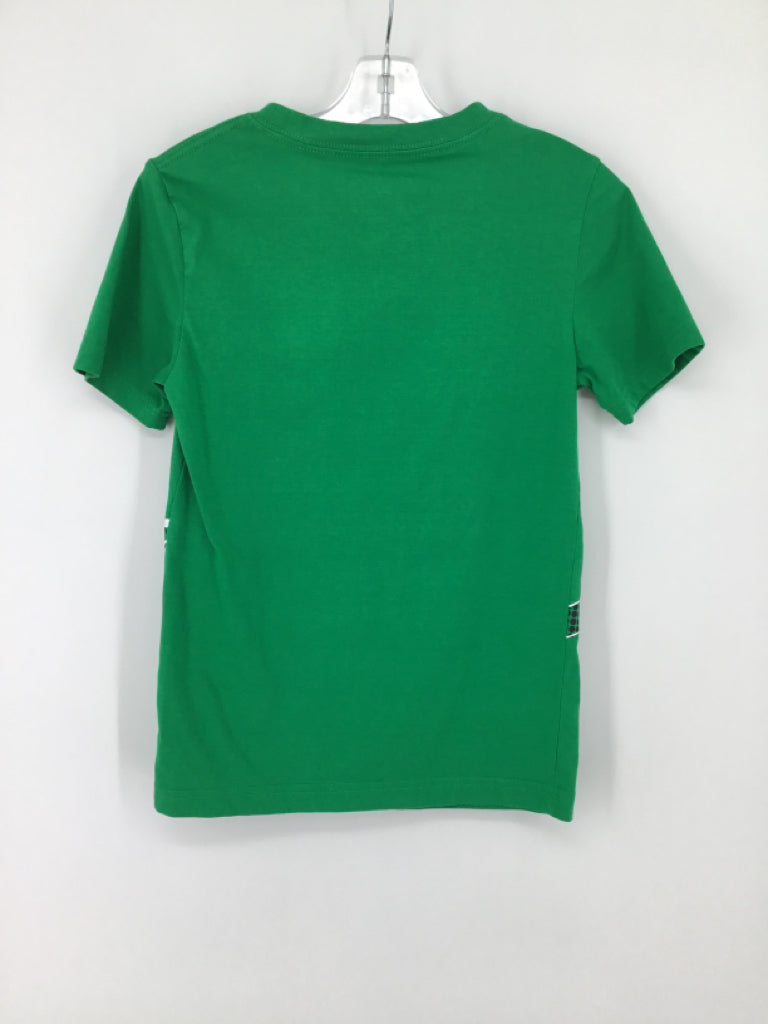 Air Jordan Child Size 8 Green screen printed T-shirt - boys