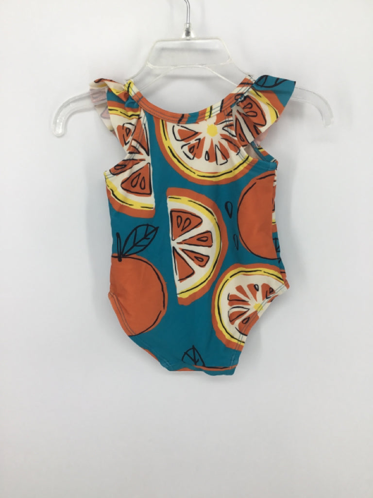 Tea Child Size 9-12 Months Teal Swimwear - girls