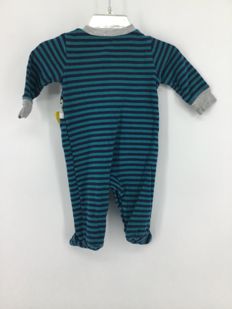 Carter's Child Size 3 Months Navy Sleepers