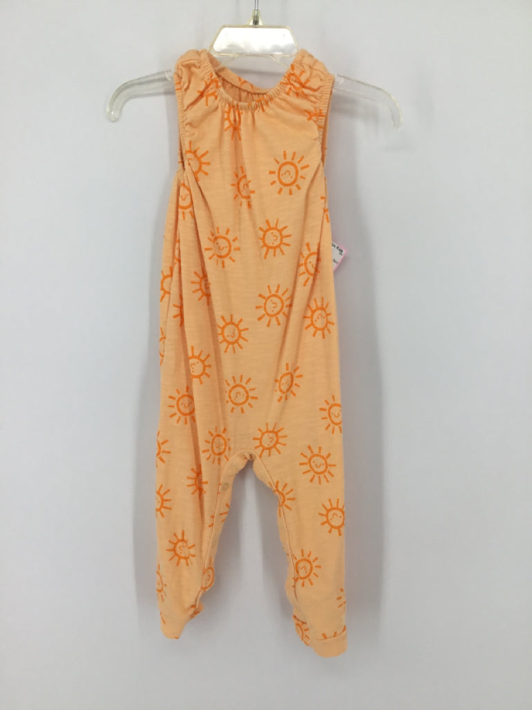 Cat & Jack Child Size 12 Months Orange Outfit - girls