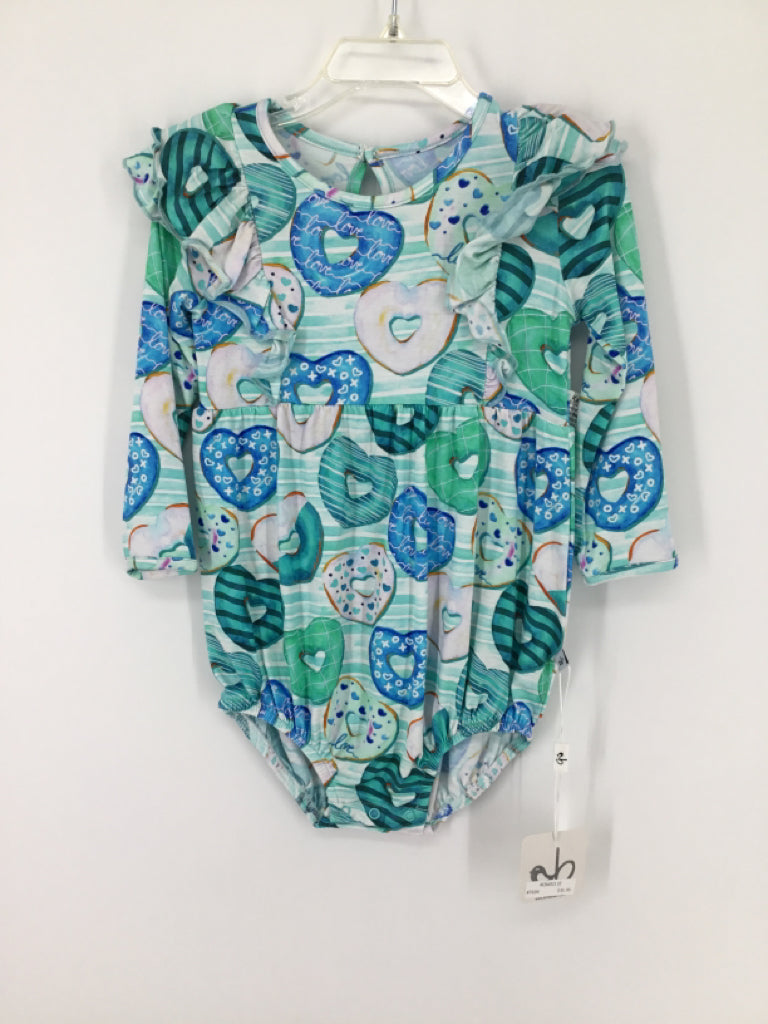 Birdie Bean Child Size 3 Blue Valentine's Day