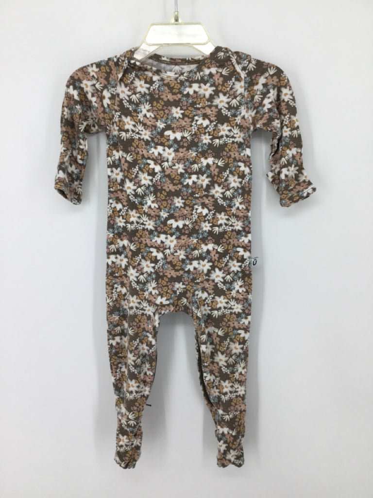 Gunamuna Child Size 3-6 Months Brown Pajamas - girls