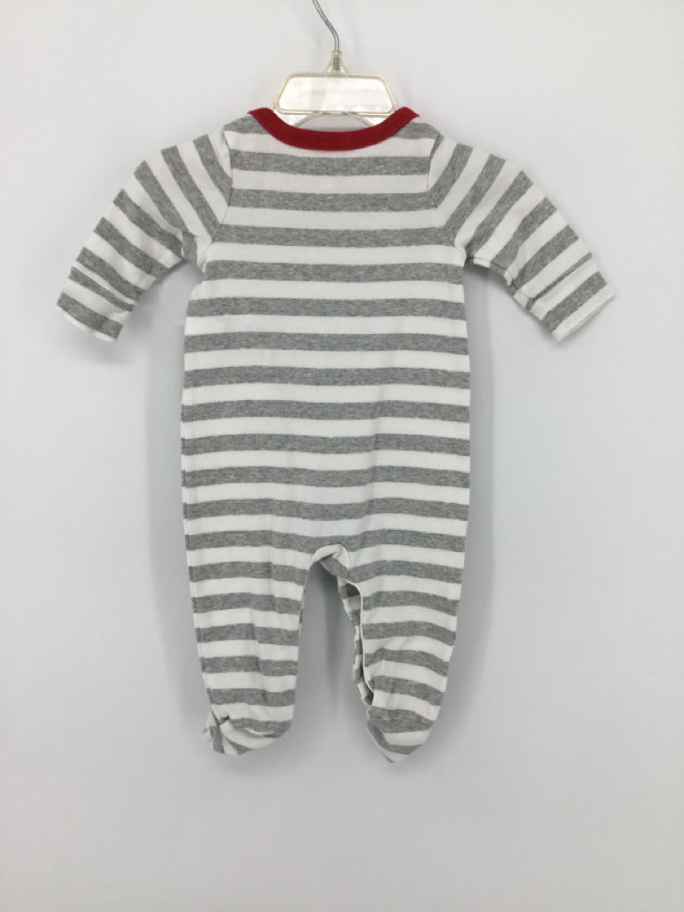 Baby Gap Child Size 0-3 Months Gray Valentine's Day Outfit