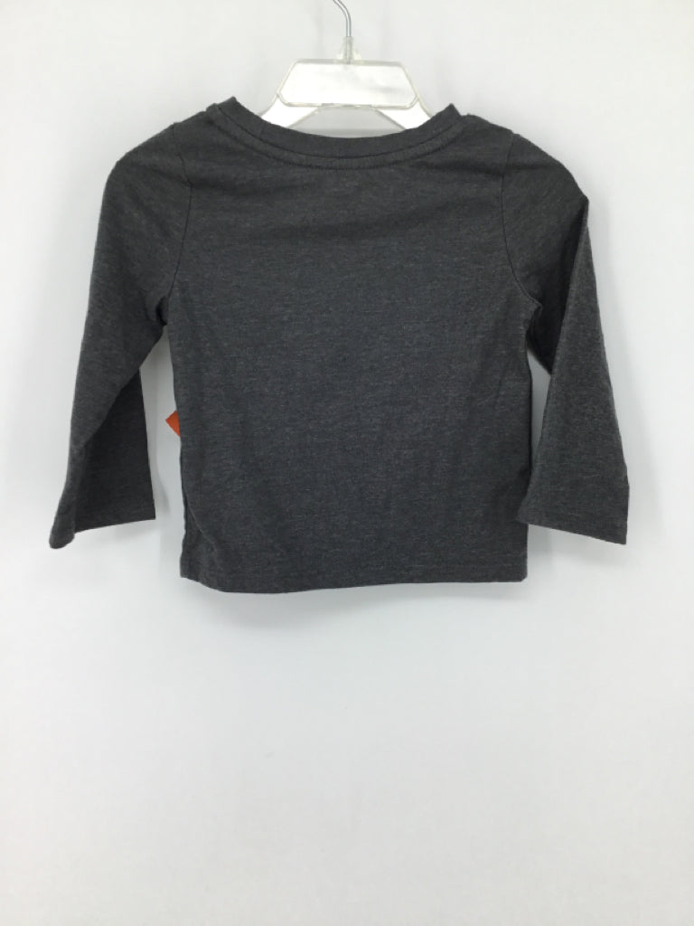 Cat & Jack Child Size 12 Months Gray T-shirt - girls