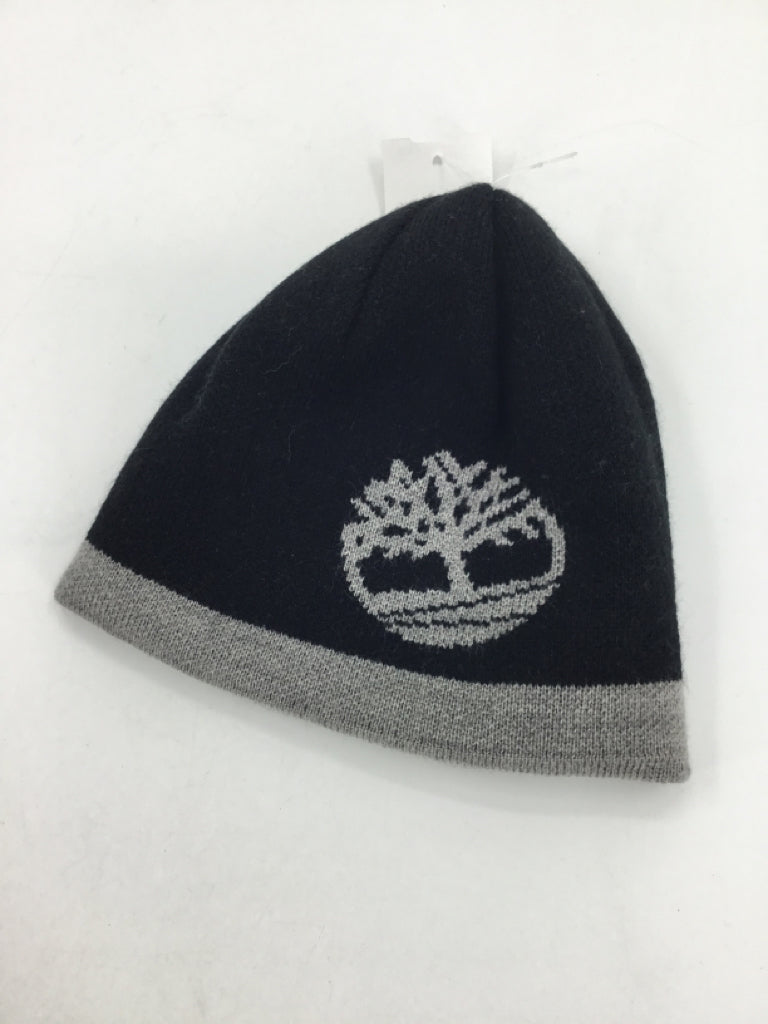 Timberland Child Size 8 Black Print Hats - boys