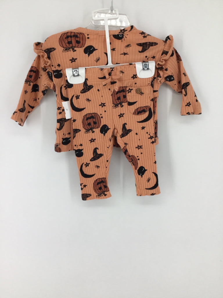 Jessica Simpson Child Size 3-6 Months Orange Halloween Outfit