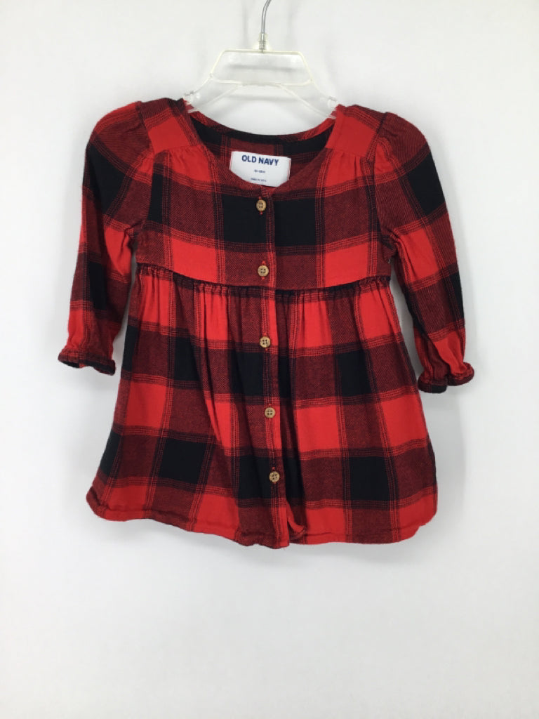 Old Navy Child Size 12-18 Months Red Dress - girls