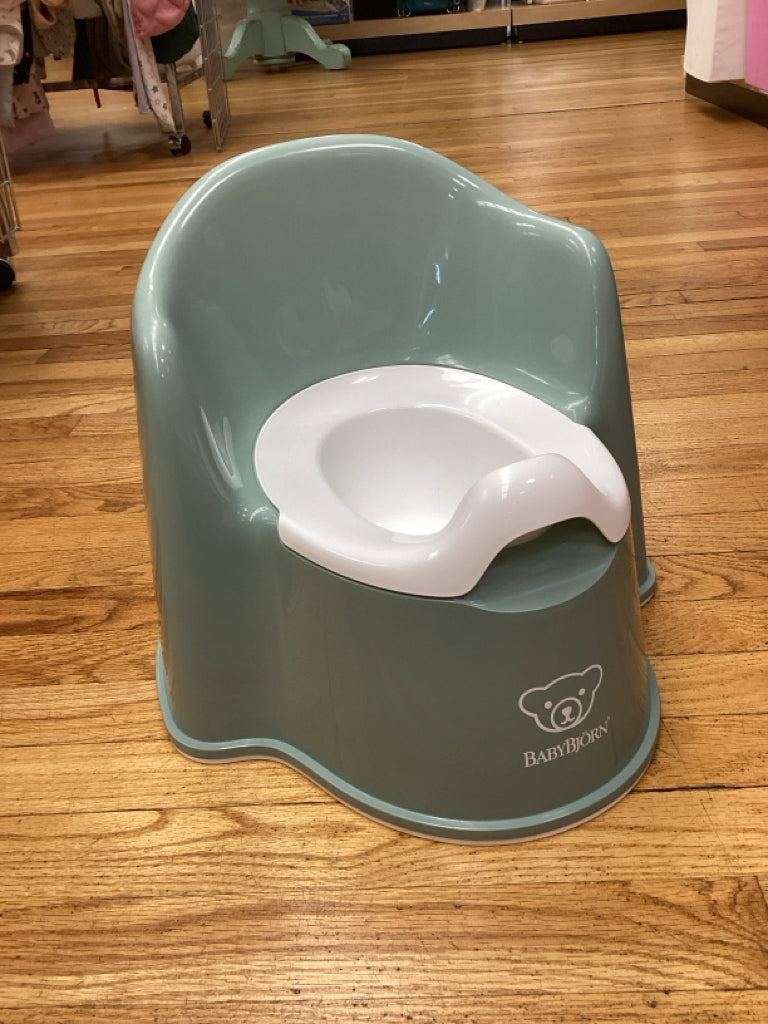 Baby Bjorn Green Potty Seat