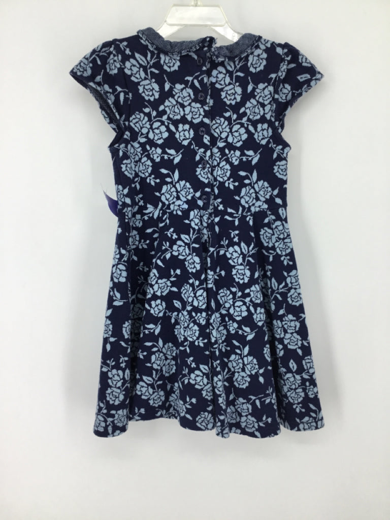 Janie and Jack Child Size 6 Blue Dress - girls