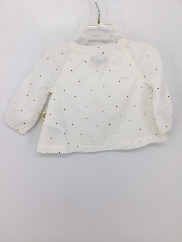 Baby Gap Child Size 6-12 Months White Shirt - girls